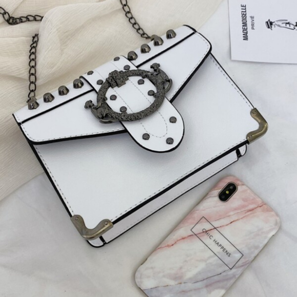 Studded Crossbody Handbag NWT - Picture 2 of 5